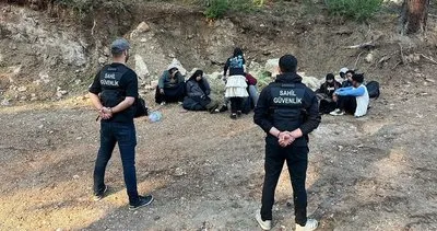 Fethiye'de 10 düzensiz göçmen yakalandı #mugla