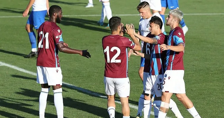 Trabzonspor ilk hazırlık maçını kazandı