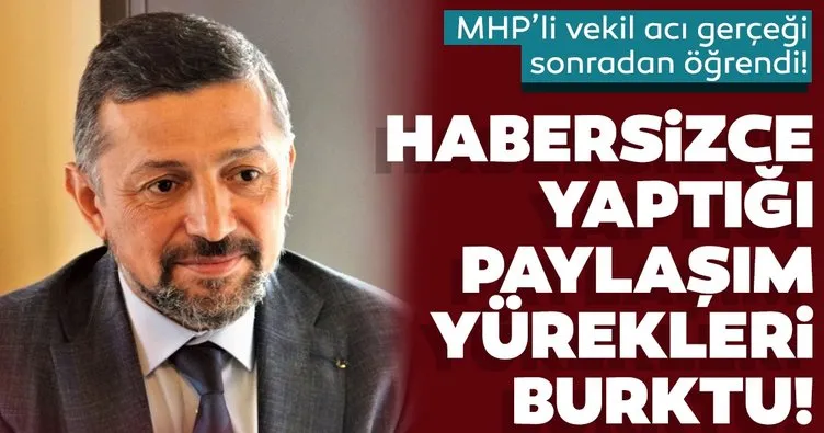 MHP’li Kütahya Milletvekili Ahmet Erbaş’ın habersizce yaptığı paylaşım yürekleri burktu