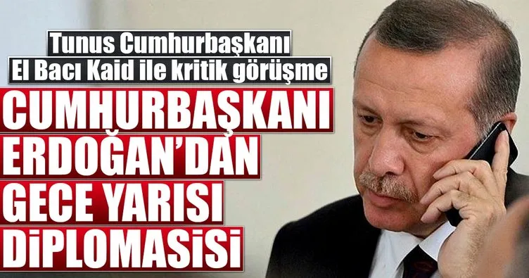Cumhurbaşkanı Erdoğan'dan kritik görüşme