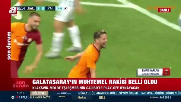 Galatasaray'ın muhtemel rakibi belli oldu | Video