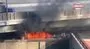 ABD’de evsizler kampındaki yangın Kongre binasında paniğe neden oldu | Video