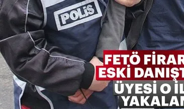 Son dakika: FETÖ firarisi eski Danıştay üyesi İzmir’de yakalandı