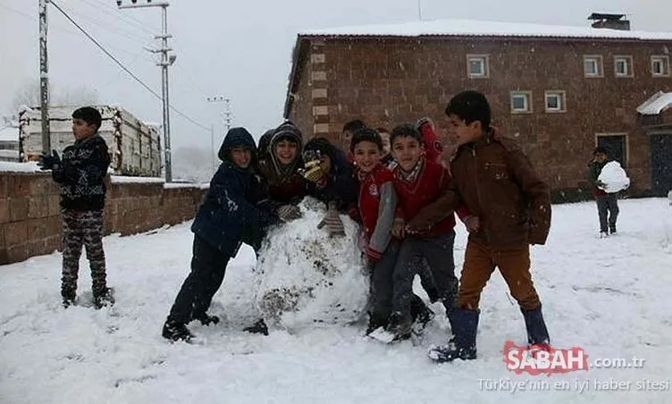 Yarın okullar tatil mi? 13 Şubat Perşembe okullar tatil olacak mı? Erzincan Valiliğinden kar tatili açıklaması geldi!