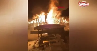 İnegöl’de 2 katlı ev alev alev yandı | Video