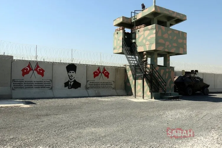 Suriye sınırındaki 564 kilometrelik güvenlik duvarını tamamladı Suriye sınırındaki 564 kilometrelik güvenlik duvarını tamamladı