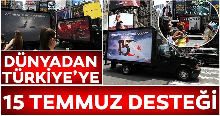 Dünyadan Türkiye’ye 15 Temmuz desteği