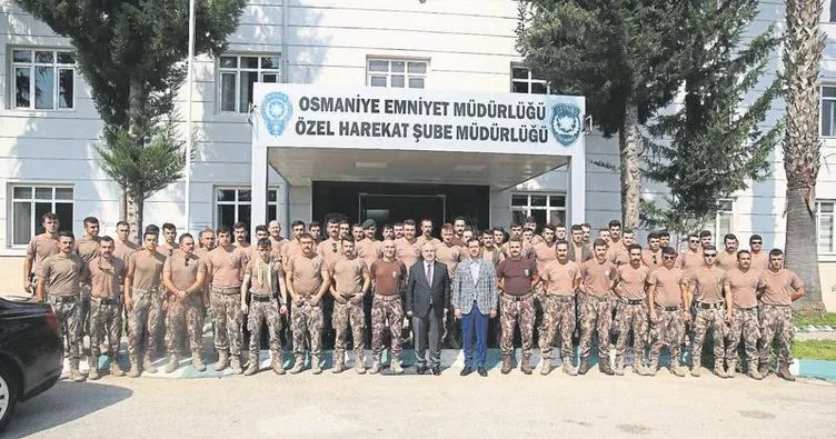 Osmaniye’den özel harekat polisleri Hakkari’ye uğurlandı