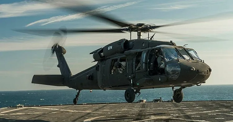 ABD’de 2 Blackhawk tipi helikopter düştü!