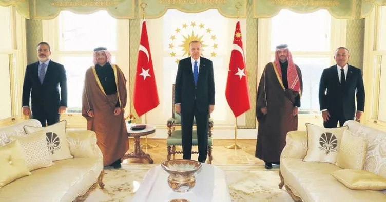 Erdoğan, Katar Dışışleri Bakanı’nı kabul etti