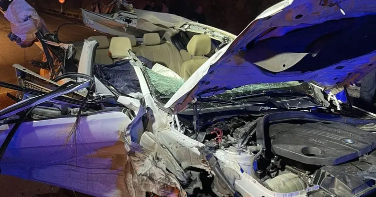 Çamlıyayla’da kaza: 1 ölü, 1 yaralı