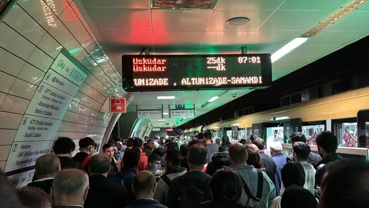 Çekmeköy metro arızasının nedeni ortaya çıktı! Kafa kafaya çarpıştılar!