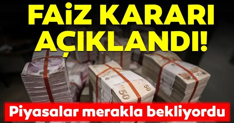 TCMB’den son dakika haberi geldi! Merkez Bankası’ndan faiz indirimi kararı