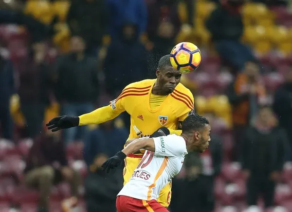 Galatasaray-Kayserispor maçından kareler