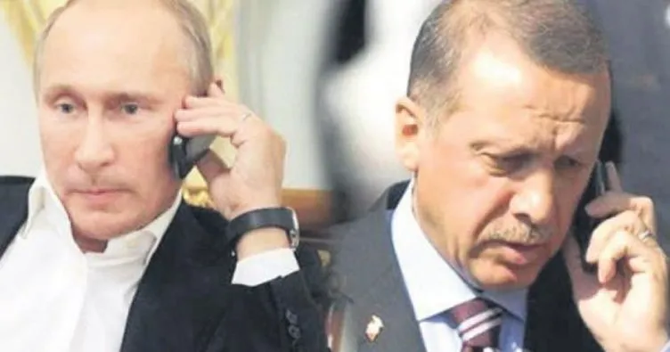 Erdoğan Putin ile Suriye’yi görüştü