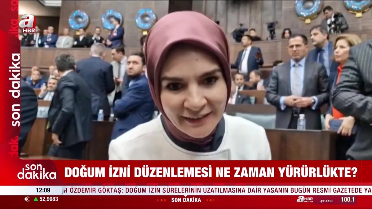 Doğum iznini 24 haftaya çıkaran düzenleme Resmi Gazete’de ne zaman yayımlanacak? Bakan Göktaş açıkladı | Video videosunu izle Doğum iznini 24 haftaya çıkaran düzenleme Resmi Gazete’de ne zaman yayımlanacak? Bakan Göktaş açıkladı | Video videosunu izle