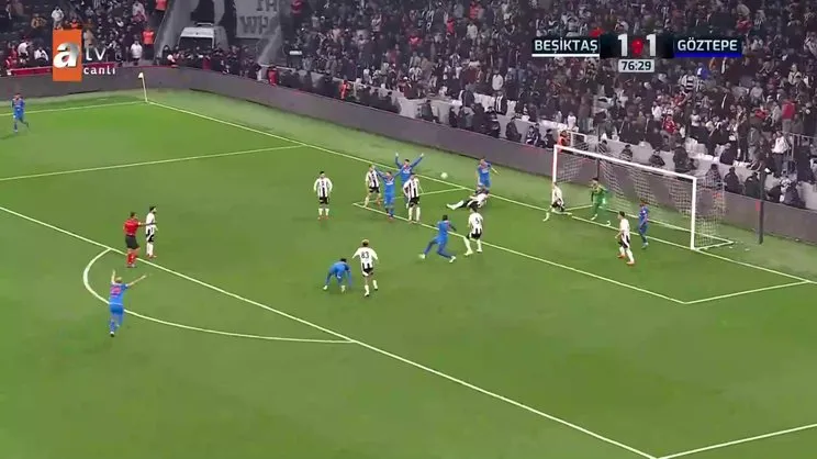 GOL | Beşiktaş 1-2 Göztepe