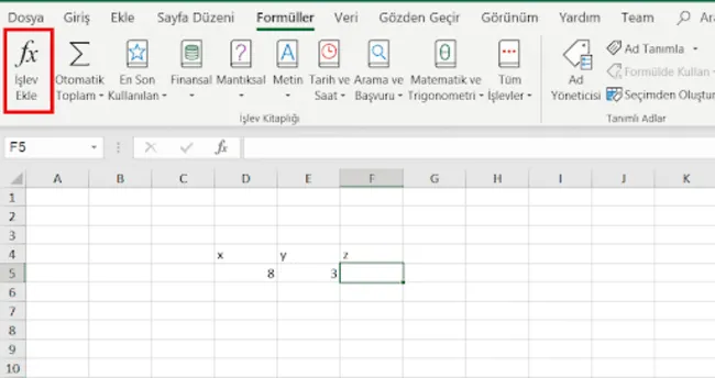 excel formulleri excel toplama