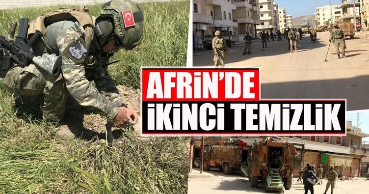 Afrin’de tuzaklanan patlayıcılar bir bir imha ediliyor