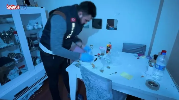 Uyuşturucu maddelerle böyle yakaladılar!
