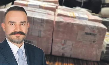 Evinden adeta servet çıktı