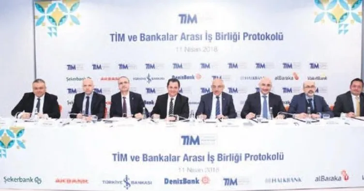TİM 7 bankayla işbirliği protokolü imzaladı