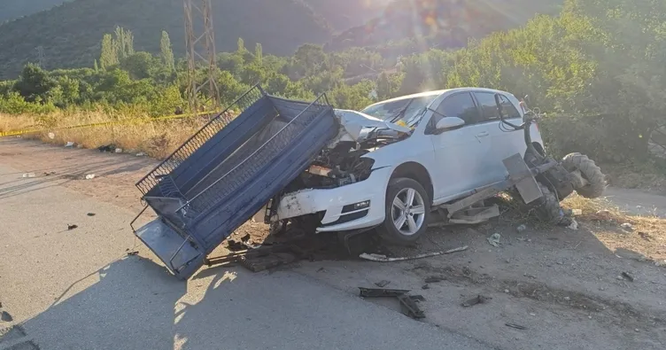 Amasya’da feci kaza: 3 ölü, 5 yaralı