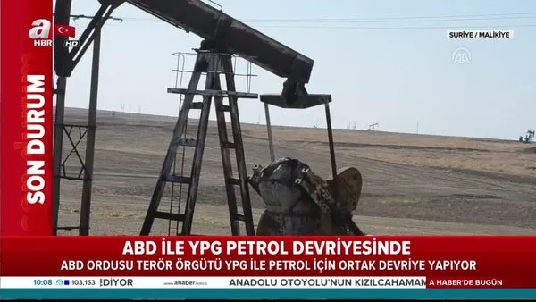 ABD ordusu terör örgütü PYD ile petrol için ortak devriye yapıyor