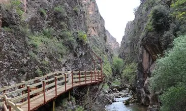 Çal Kanyonu’na Türkiye’nin en uzun asma köprülü yürüyüş yolu