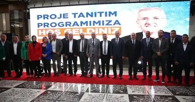 Başkan Aputkan projelerini tanıttı