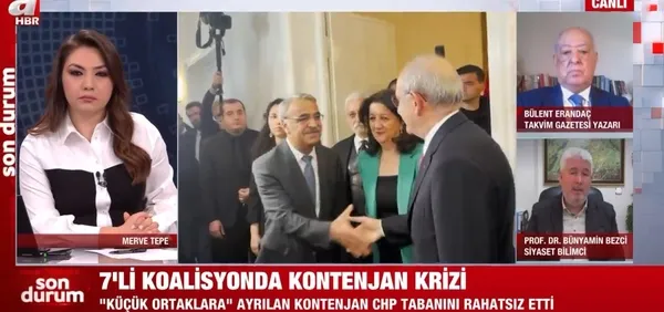 7'li koalisyonda liste savaşını CHP'liler değil küçük ortaklar kazandı! CHP aday listesinde tartışmalı isimler