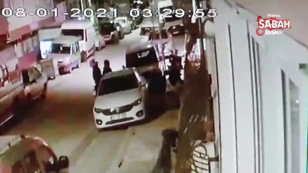 Maltepe'de dakikalar içerisinde motosiklet hırsızlığı kamerada | Video