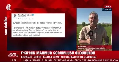 Son dakika! Başkan Erdoğan açıkladı! PKK’nın Mahmur Sorumlusu etkisiz hale getirildi | Video