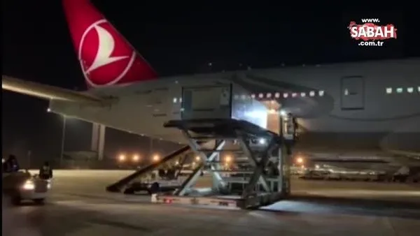 Çin aşısı Türkiye’ye geliyor! İşte aşıyı taşıyan uçaktan ilk görüntüler | Video