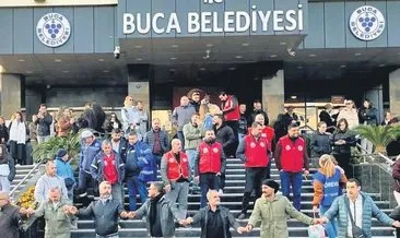Buca’da 25 yıl sonra işçiler greve gitti #izmir