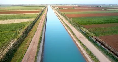 DSİ Harran'da kanallarda temizlik çalışması devam ediyor #sanliurfa