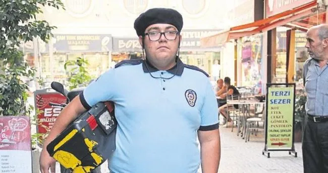 En büyük hayali polis olmak