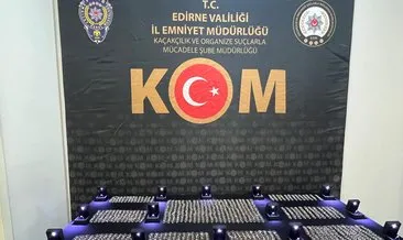 TIR’dan milyonluk taş yağdı: Edirne'de 50 milyon liralık kaçak ziynet yakalandı #edirne