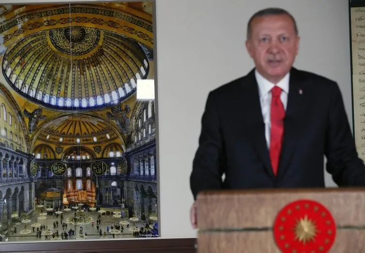 Başkan Erdoğan’ın Ayasofya şifreleri! 20.53’teki konuşmada 3 Ayasofya mesajı