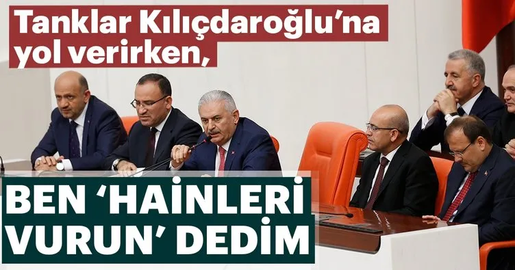 Tanklar Kılıçdaroğlu’na yol verirken ben uçaklara ‘hainleri vurun’ dedim
