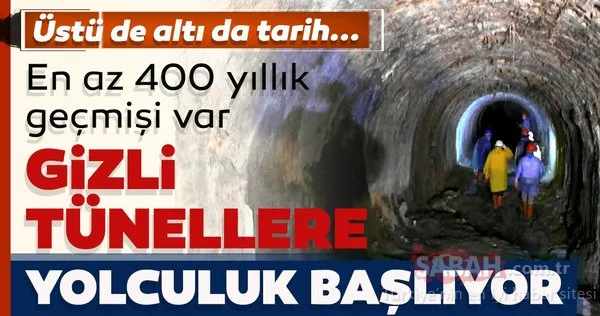 Safranbolu’nun tünelleri turizme kazandırılacak