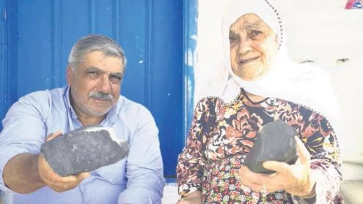 Anneler günü hediyesi bu kez gökten düştü Anneler günü hediyesi bu kez gökten düştü