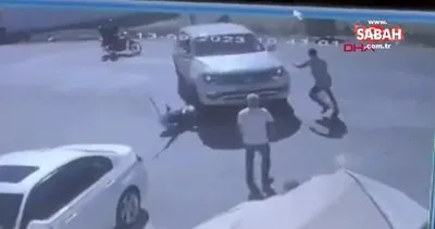 Kuzeni ve eşini kamyonetiyle böyle ezdi | Video