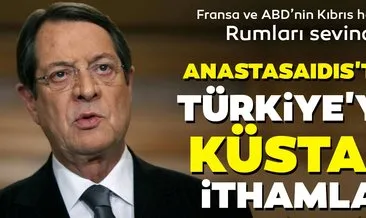 Fransa ve ABD’nin Kıbrıs hamlesi Rumları sevindirdi! Anastasiadis’ten Türkiye’ye küstah açıklamalar