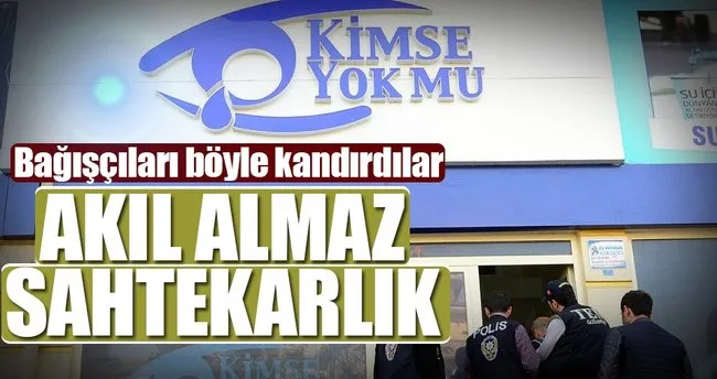 Akıl almaz sahtekarlık