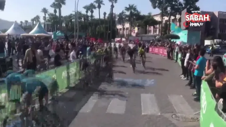 58. Cumhurbaşkanlığı Türkiye Bisiklet Turu'nun Fethiye-Marmaris etap birincisi Philipsen oldu