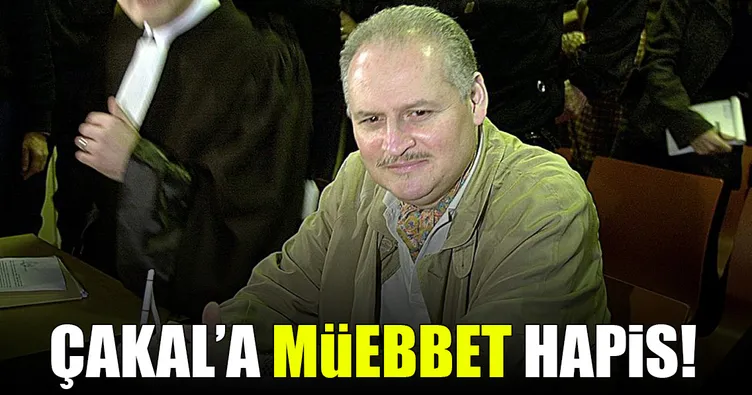 Çakal Carlosa ömür boyu hapis cezası