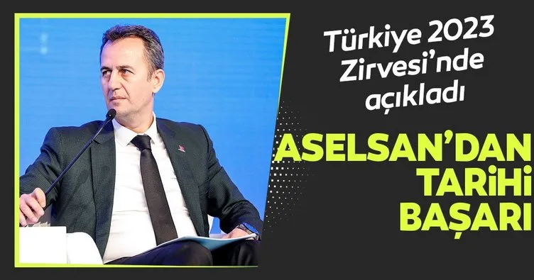 ASELSAN Yönetim Kurulu Başkanı ve Genel Müdürü Prof. Dr. Haluk Görgün: ASELSAN’dan tarihi rekor