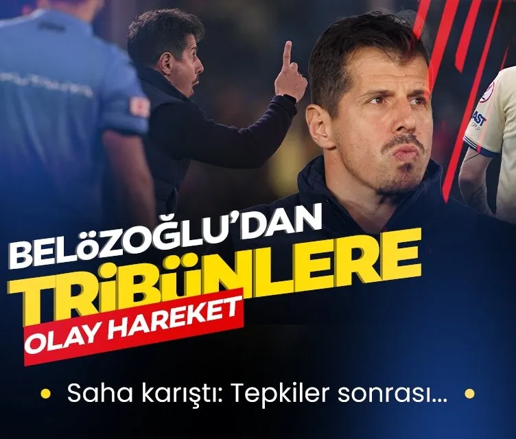 Emre Belözoğlu’dan Fenerbahçe tribünlerine olay hareket!