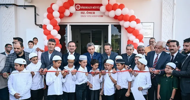 Döşemealtı’na cami ve kuran kursu